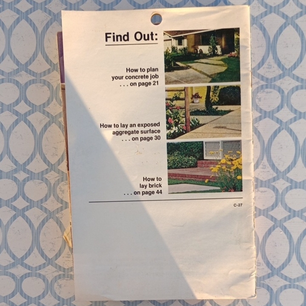 📚Vintage DIY Magazine Lot – 1978 Handy Andy + Masonry & Concrete Guide - Picture 3 of 12